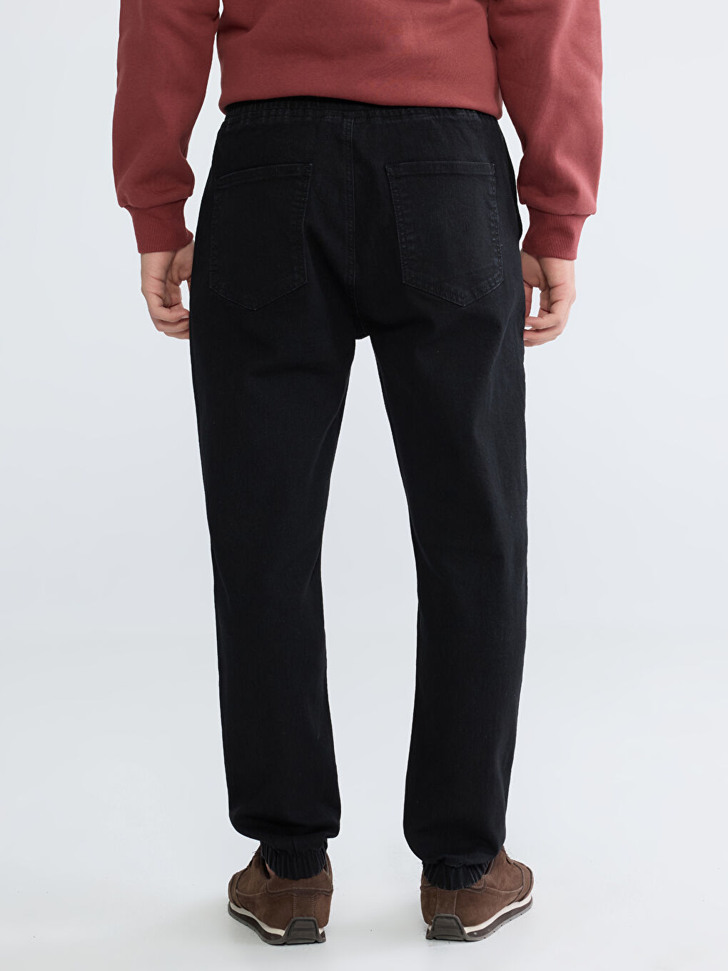 Siyah 780 Jogger Erkek Jean Pantolon-3