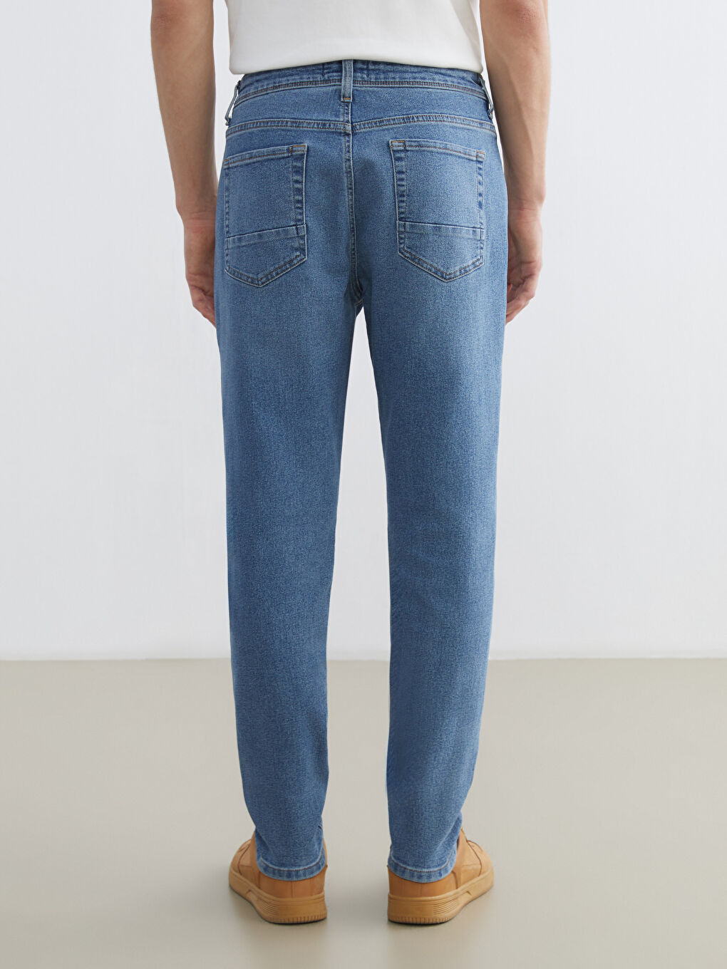 İndigo 730 Havuç Kalıp Erkek Jean Pantolon-3