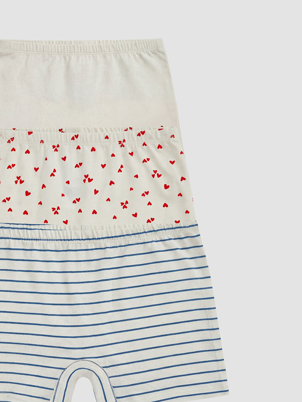 Girl ECRU Boxer Briefs-1