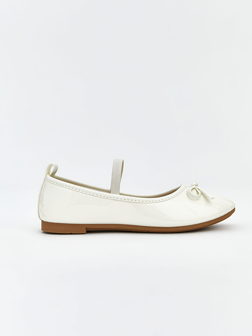 Girl WHITE Ballet Flats-1