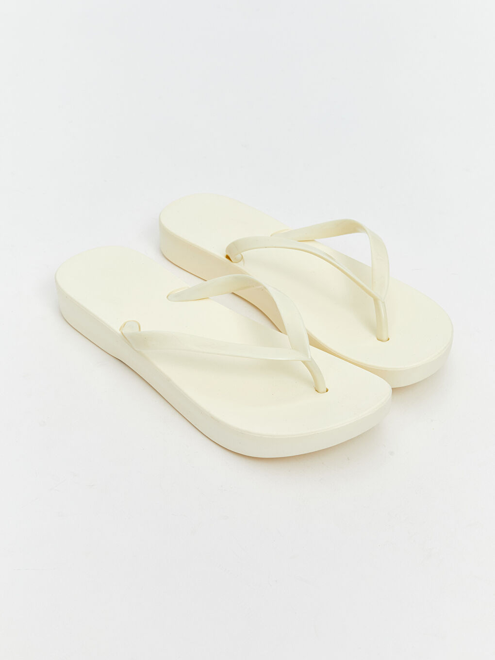Ekru Parmak Arası Kadın Terlik
