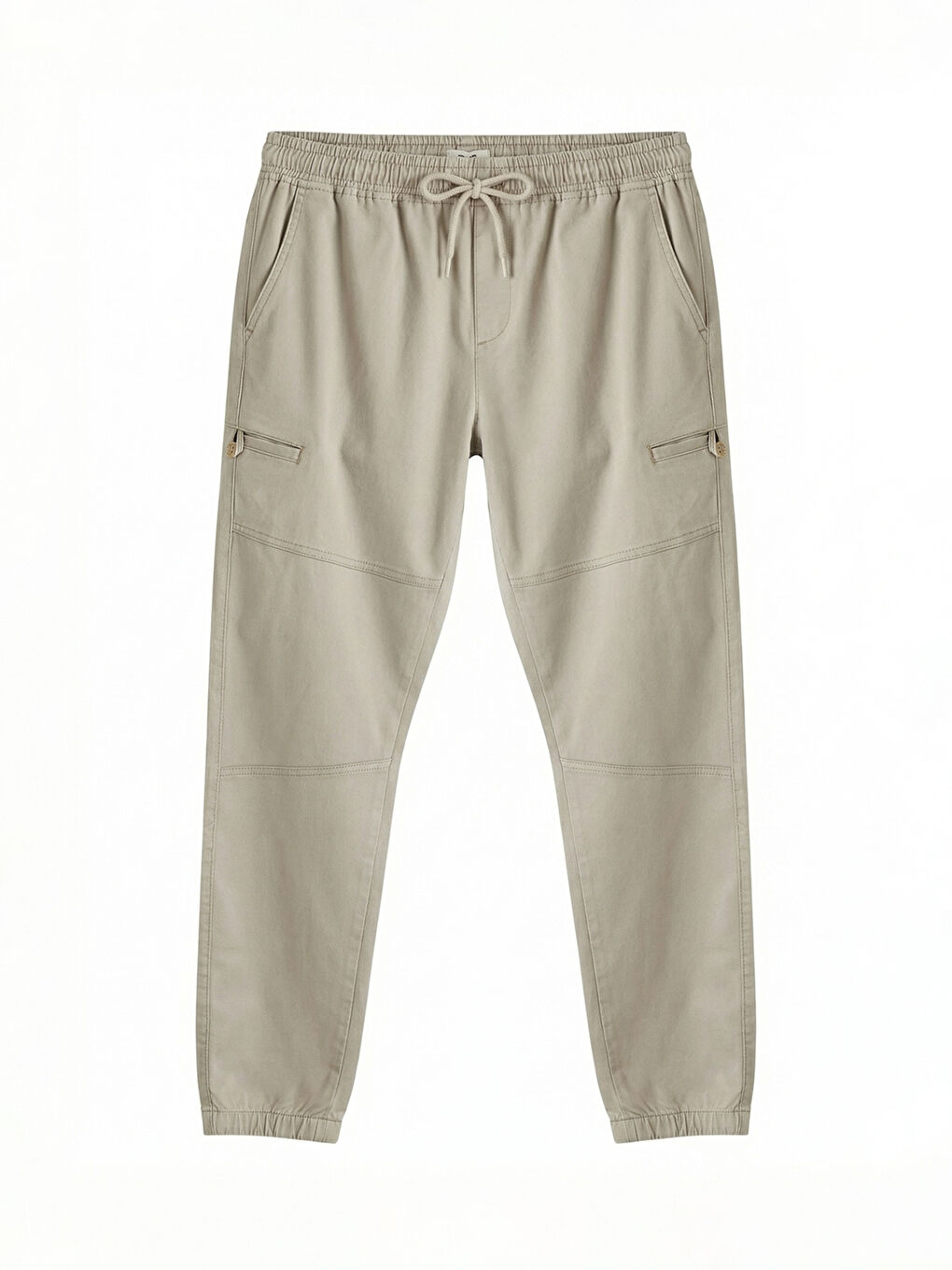 Man BEIGE Jogger Trousers-4