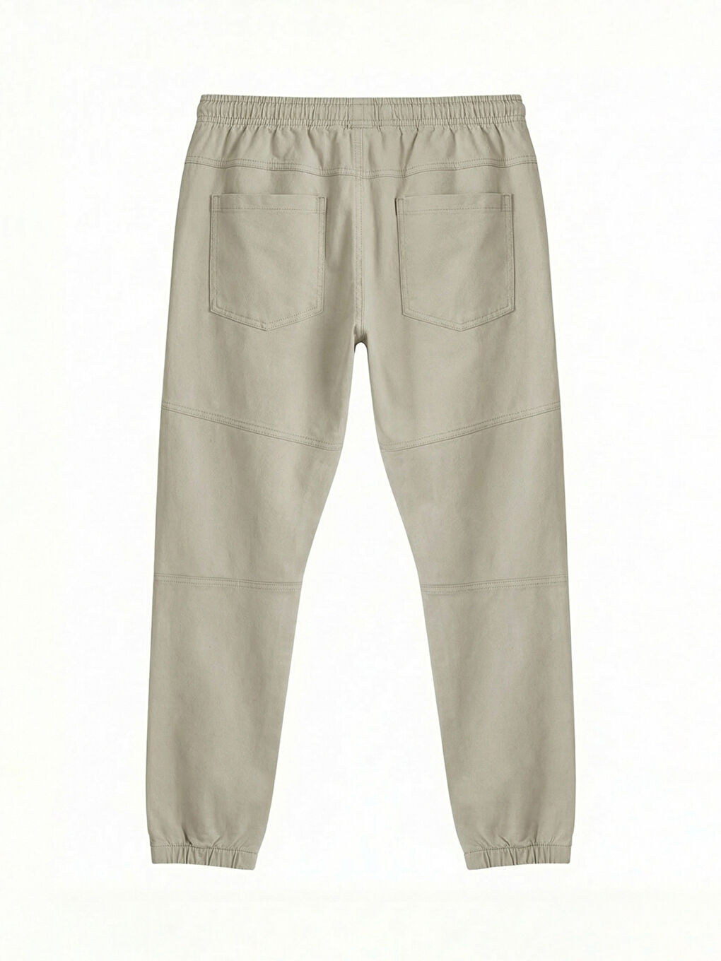 Man BEIGE Jogger Trousers-5