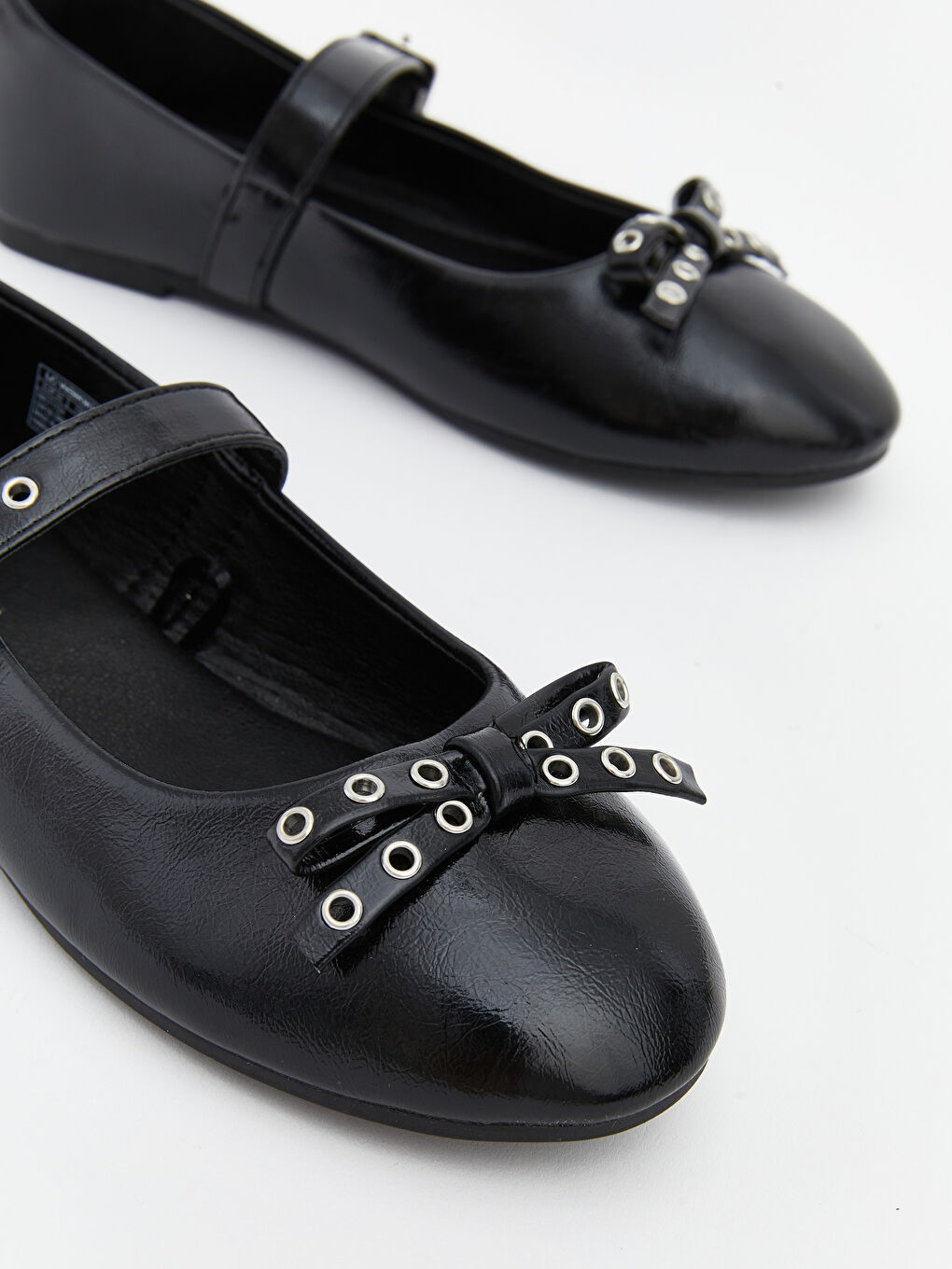 Girl BLACK Ballet Flats-2