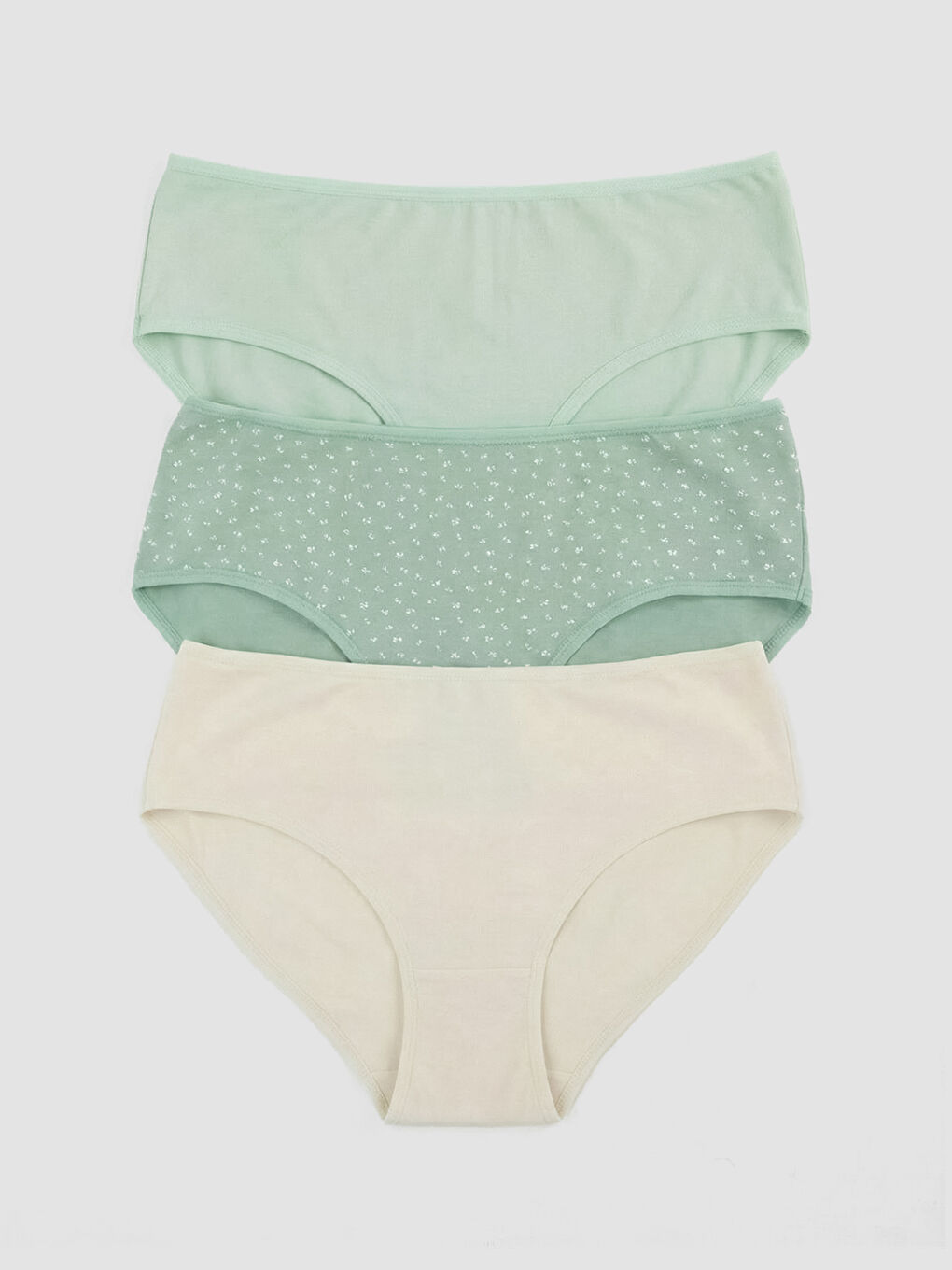 Woman GREEN Hipster Knickers