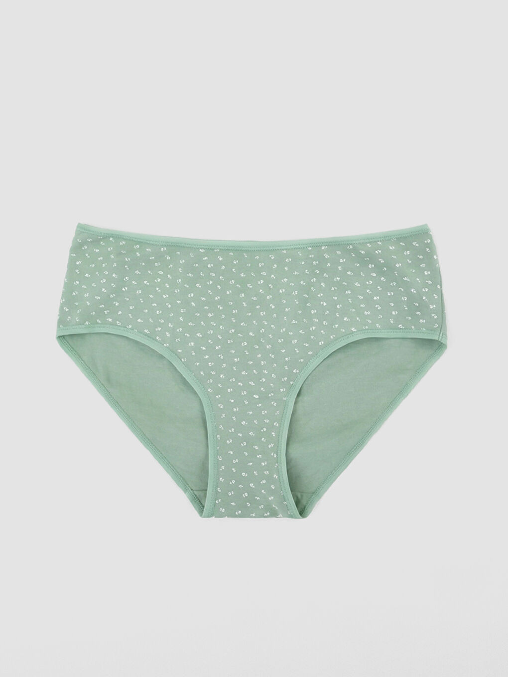 Woman GREEN Hipster Knickers-2