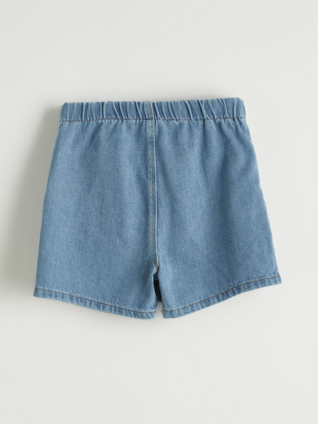 Mavi Kız Çocuk Jean Şort Etek-3