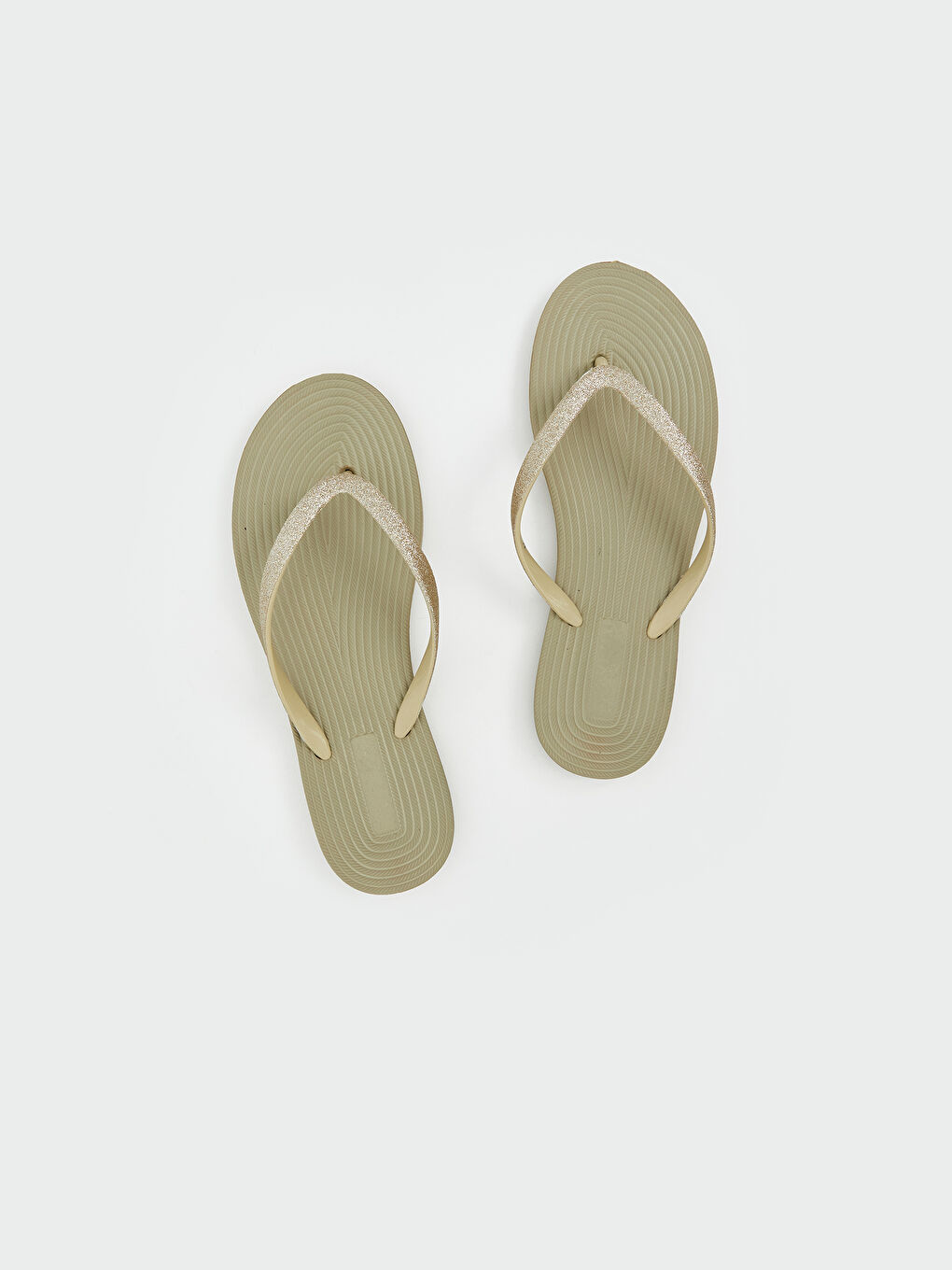 Bej Parmak Arası Kadın Terlik-2