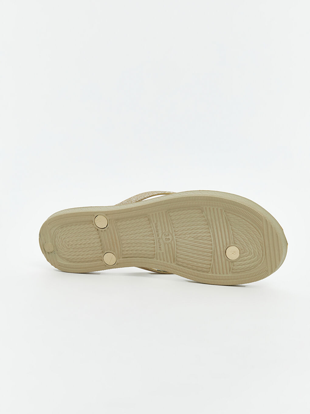 Bej Parmak Arası Kadın Terlik-3