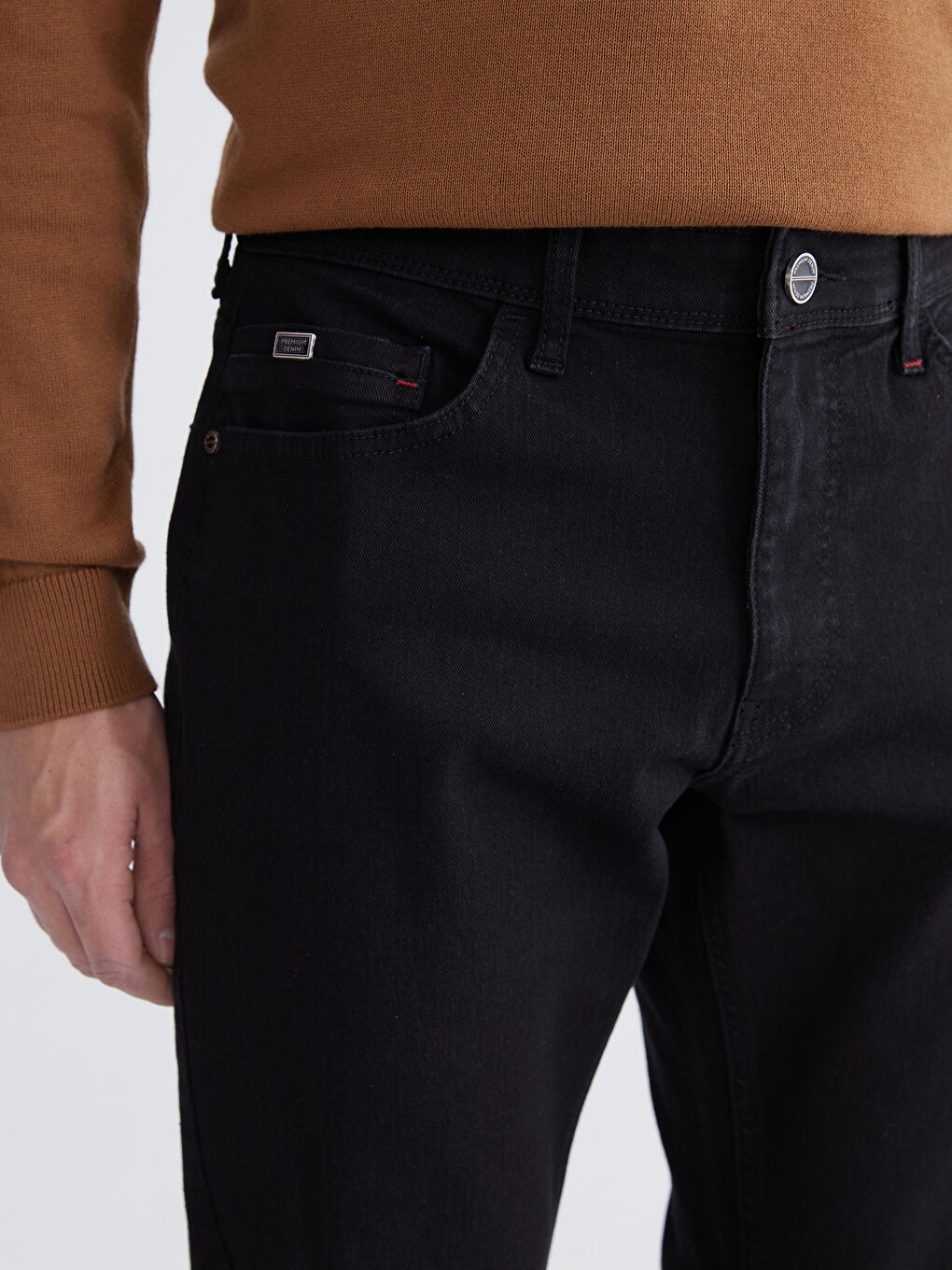 Siyah 779 Regular Fit Erkek Jean Pantolon-2