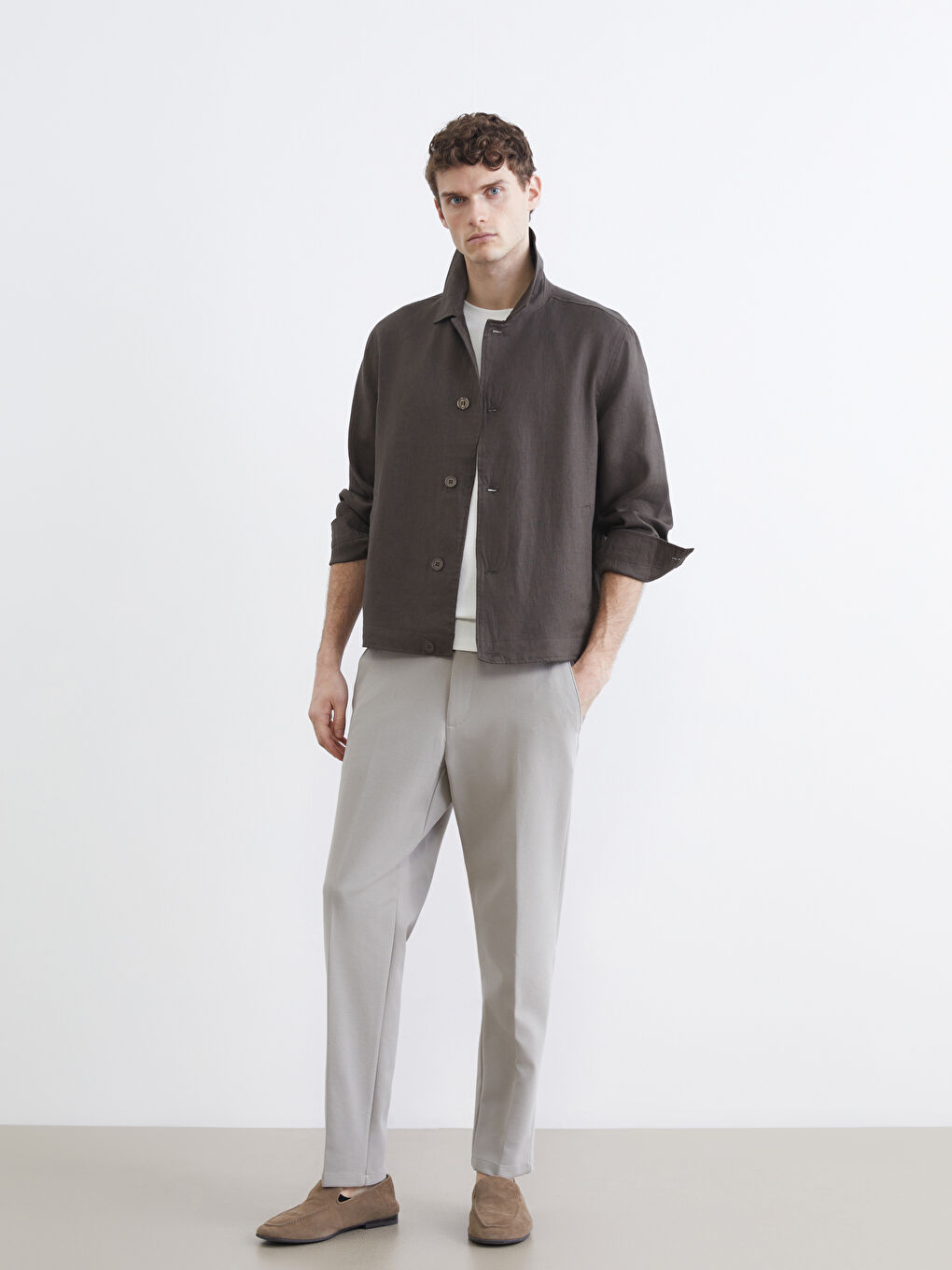 Geacă KAKI Bărbat-1