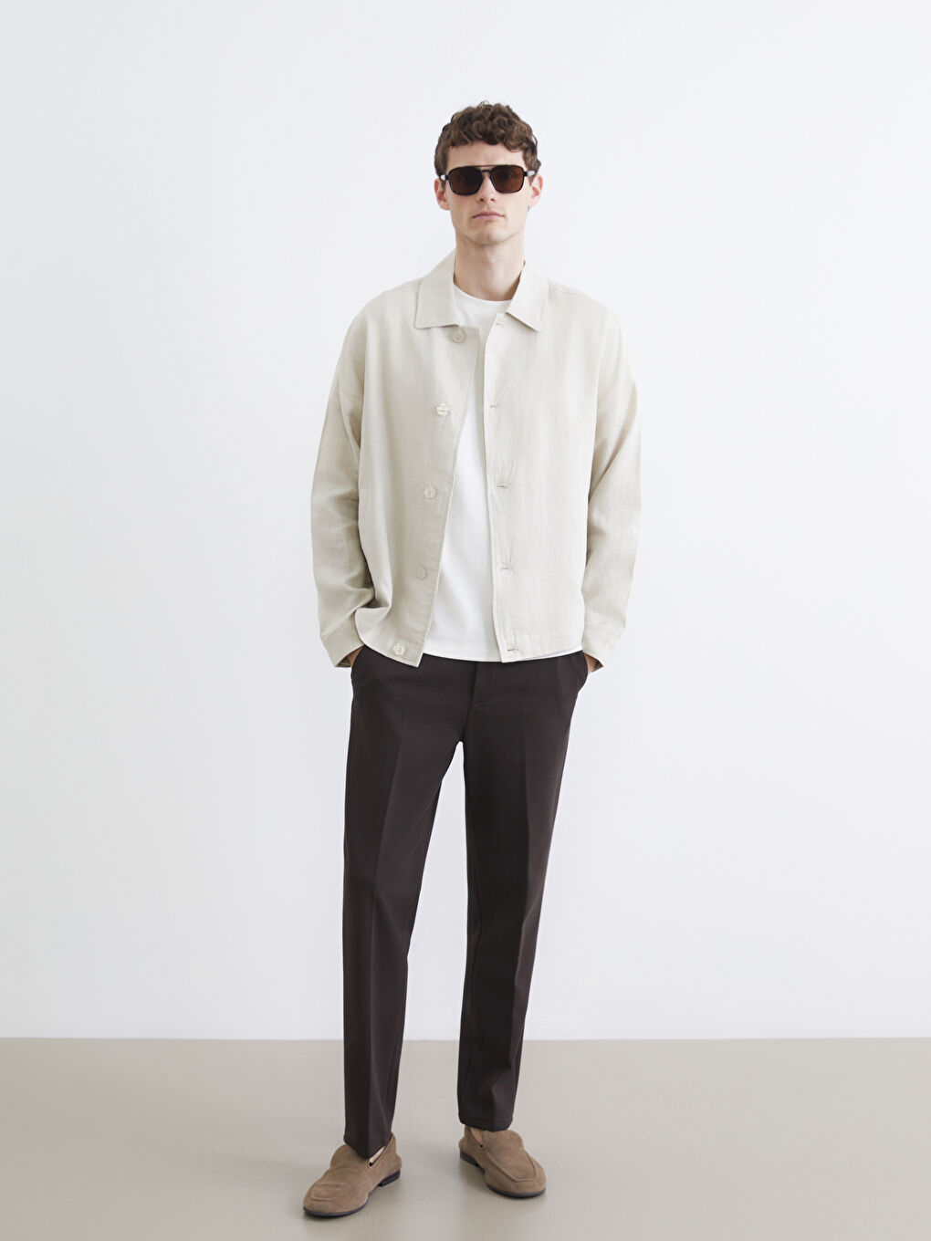 Geacă BEJ Bărbat-1