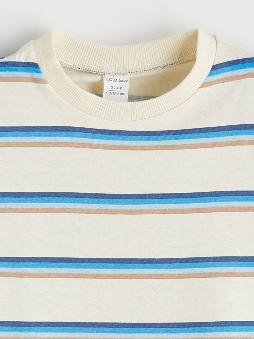 Baby Boy Striped T-Shirt and Shorts Set-2