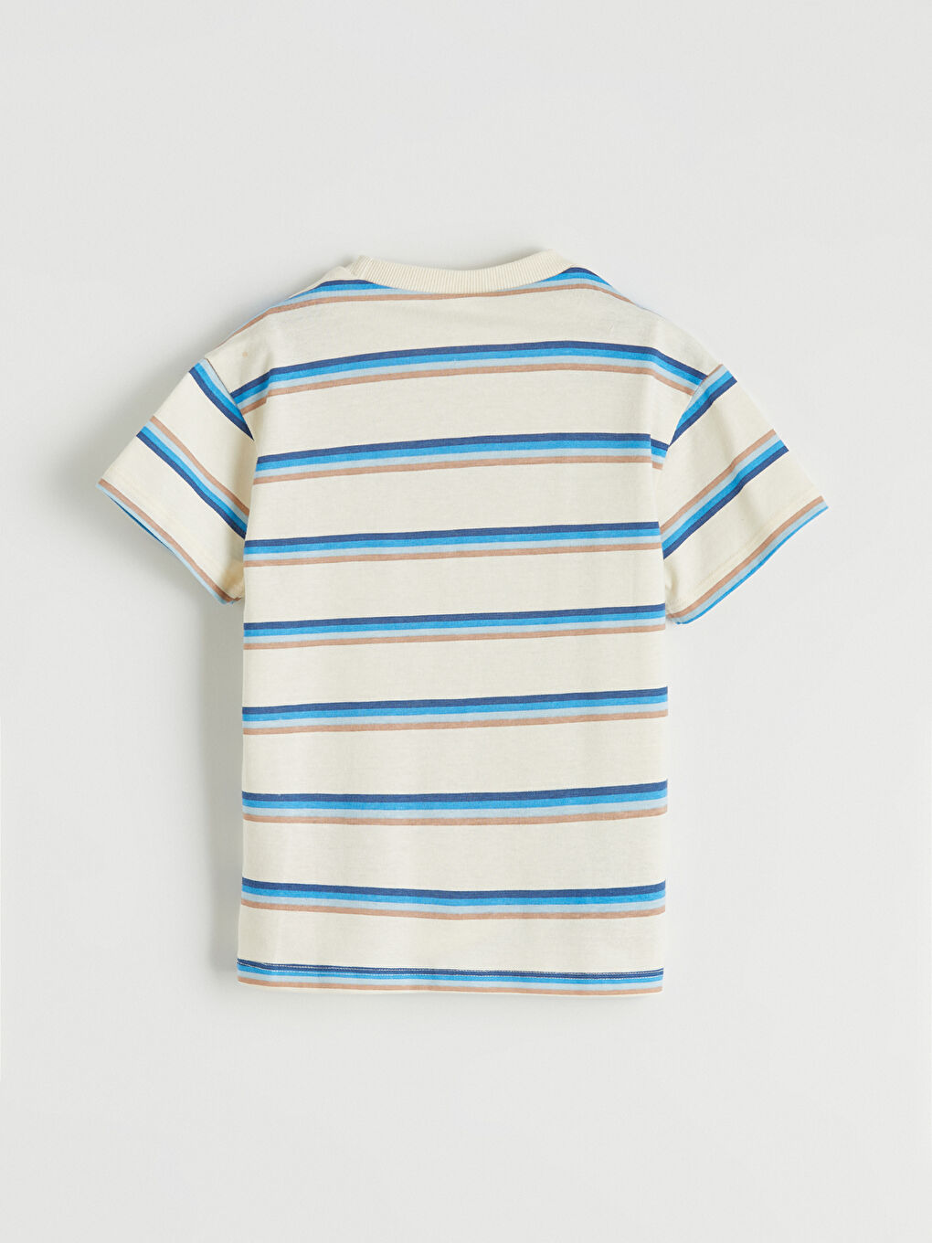 Baby Boy Striped T-Shirt and Shorts Set-3