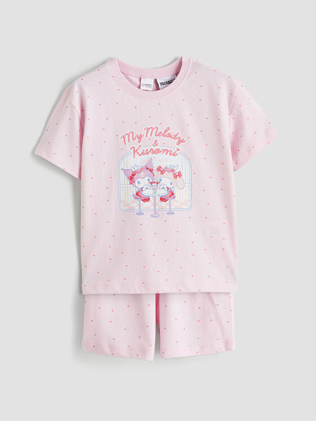 طقم بيجامة قصيرة