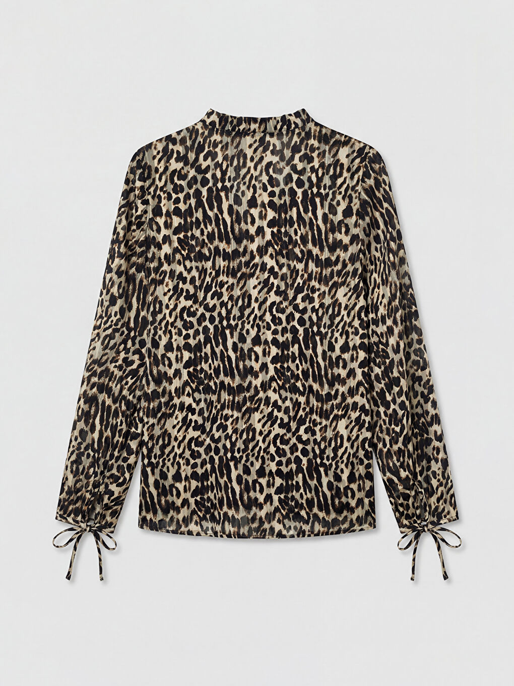 Женщины Коричневый Блузка-1