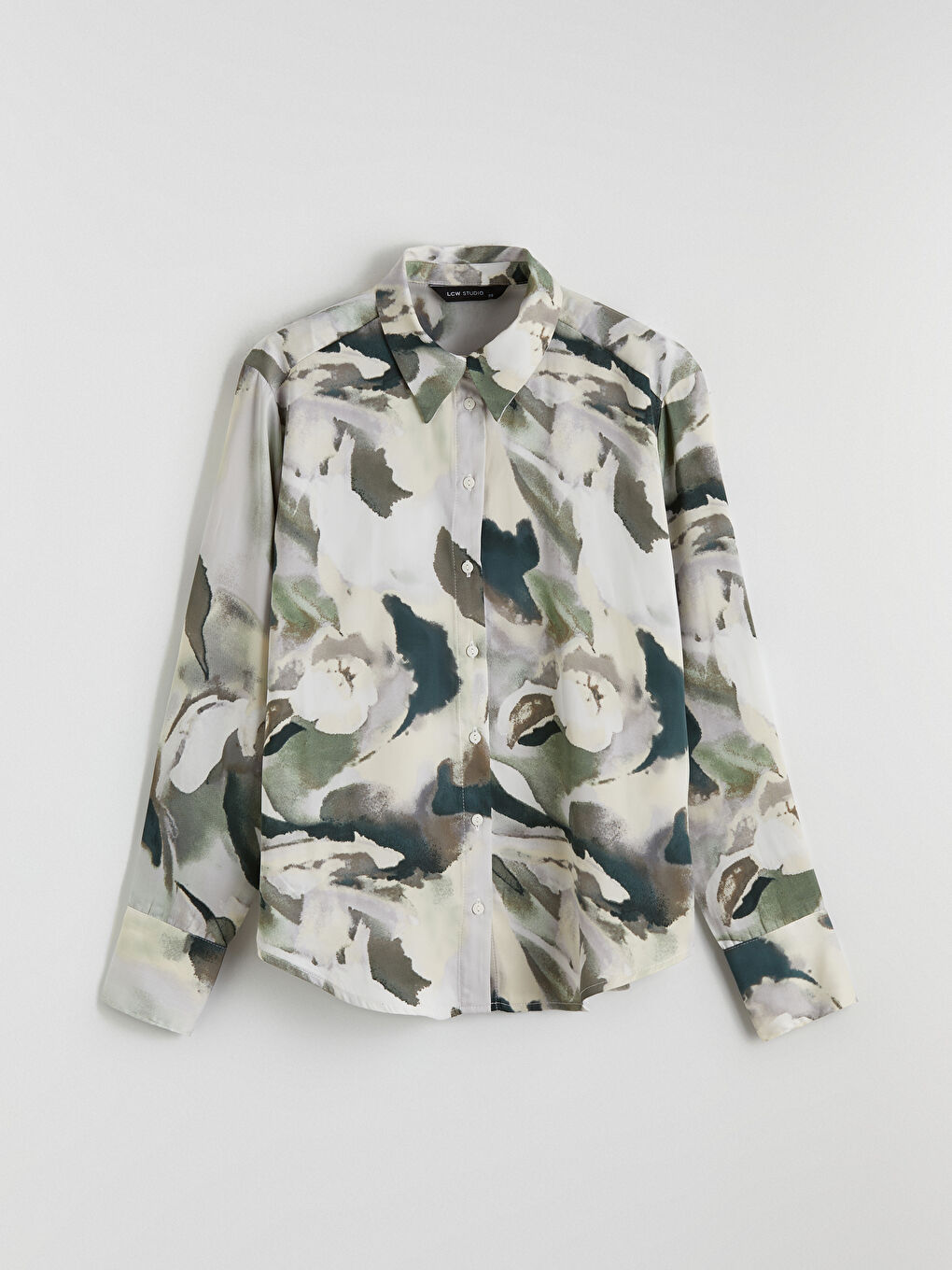 ნაქარგი ატლასის ქალებისთვის პერანგი-4