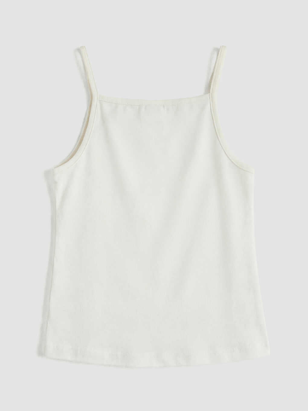 Pembe Kare Yaka Fiyonk Baskılı Kız Çocuk Atlet 2'li	-2