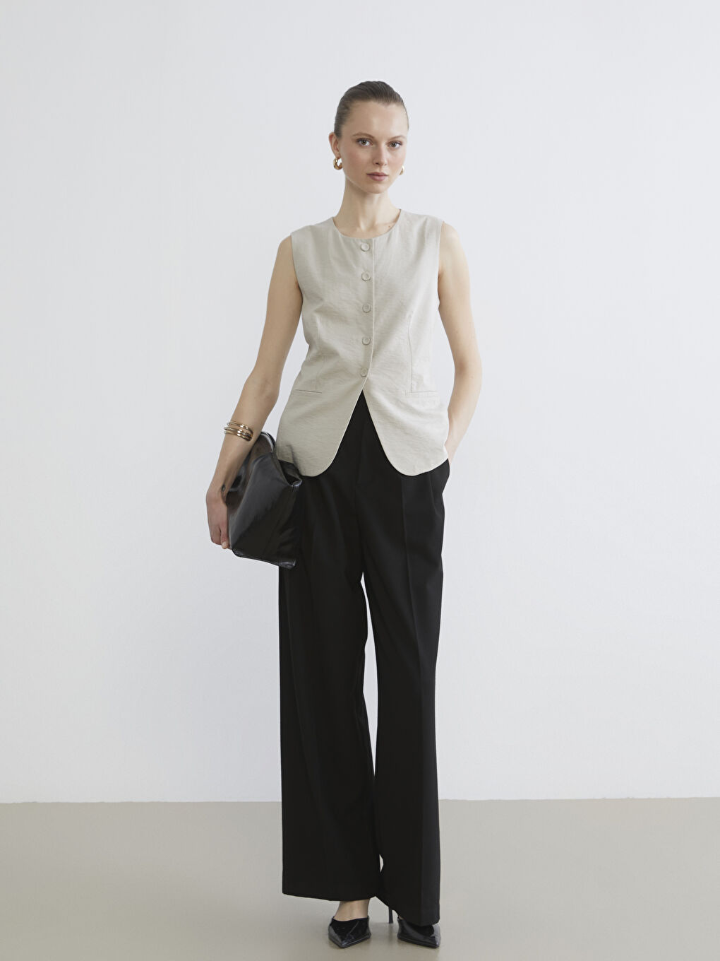 SIVA Elegantni prsluk Žena-1