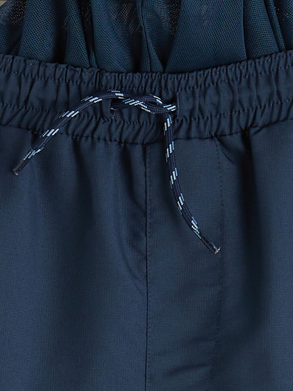 İndigo Diz Altı Boy Erkek Deniz Şortu-4