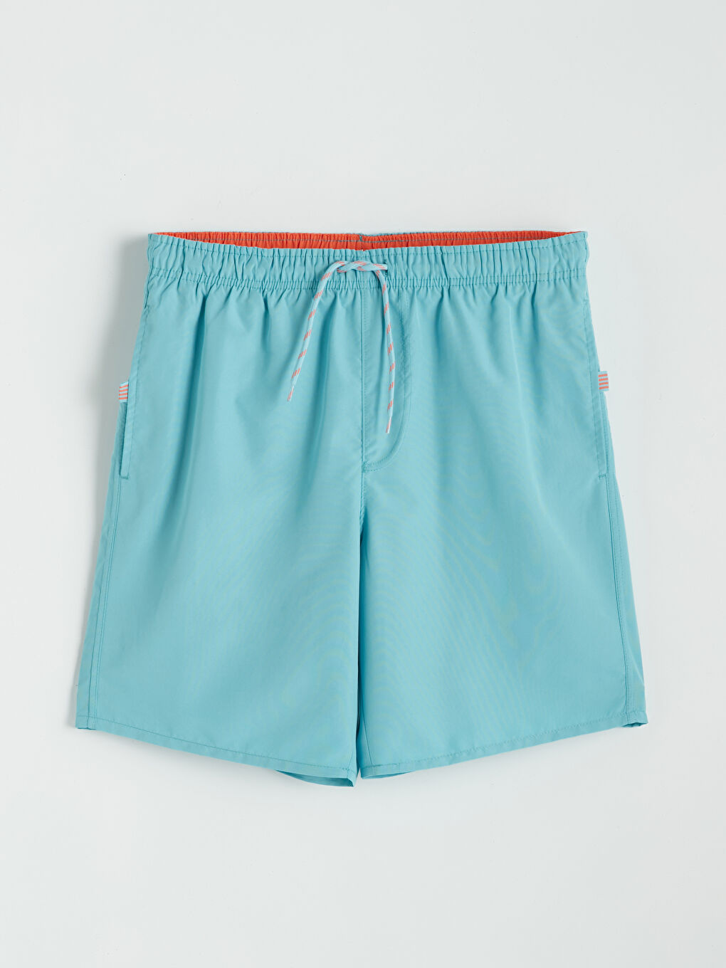 Mavi Kısa Boy Erkek Deniz Şortu