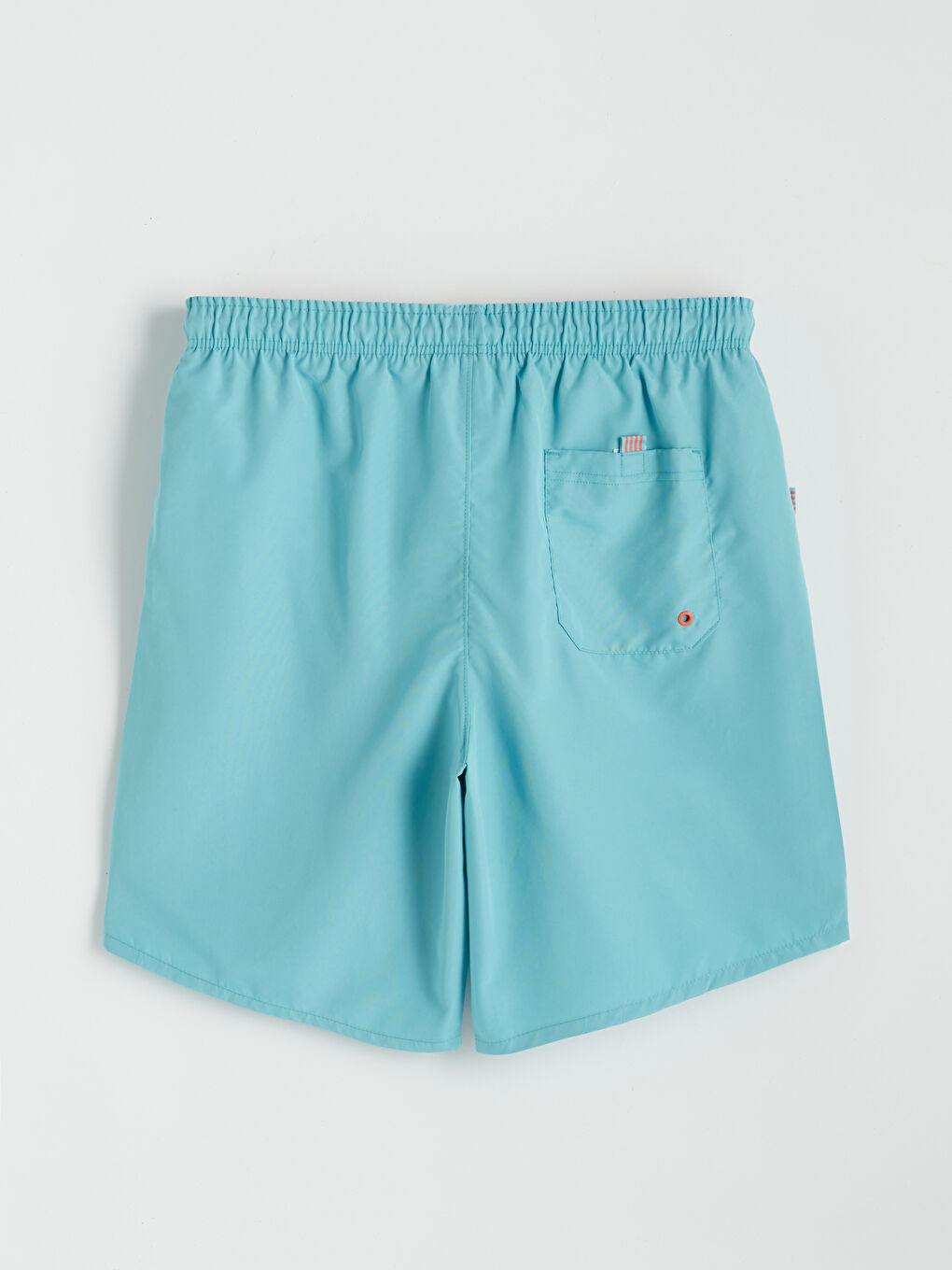 Mavi Kısa Boy Erkek Deniz Şortu-2