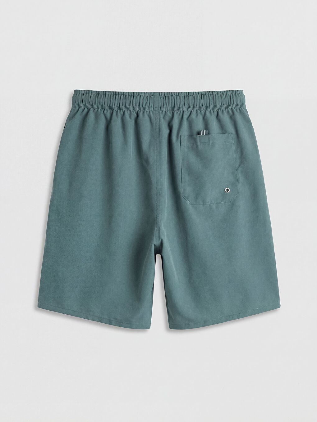 Petrol Kısa Boy Erkek Deniz Şortu-1