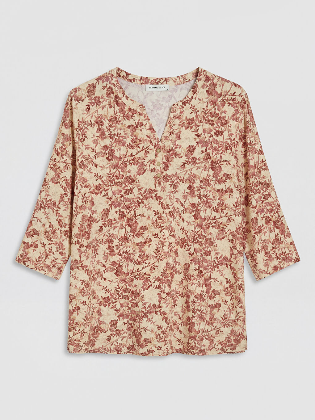 Woman Beige Blouse
