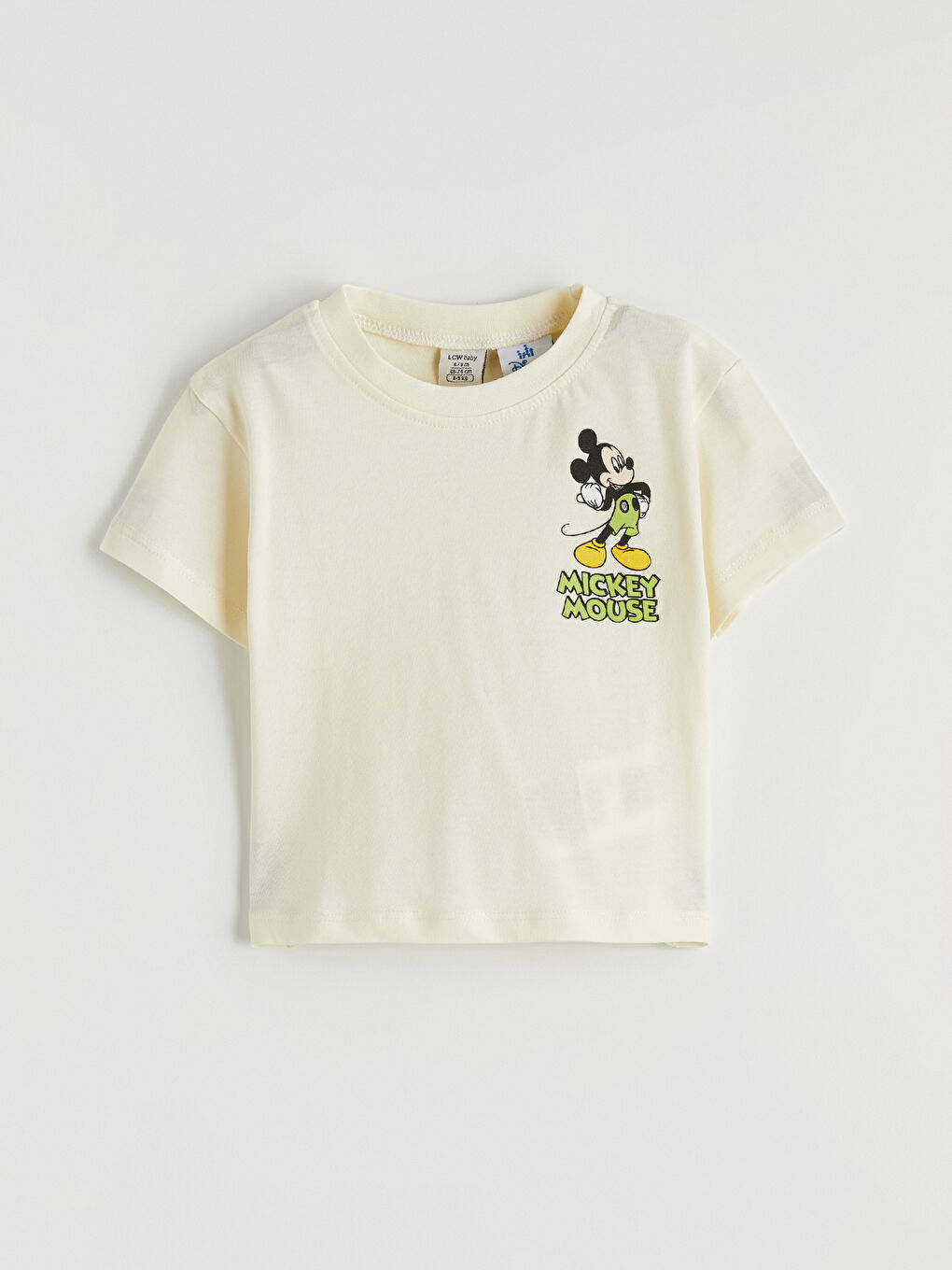 Mickey Mouse Printed Baby Boy T-Shirt and Shorts Set-1