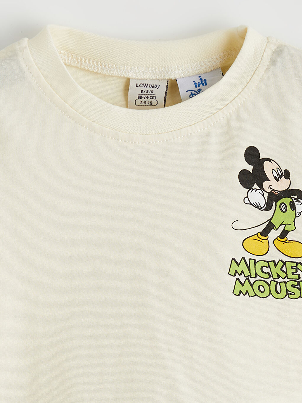 Mickey Mouse Printed Baby Boy T-Shirt and Shorts Set-2