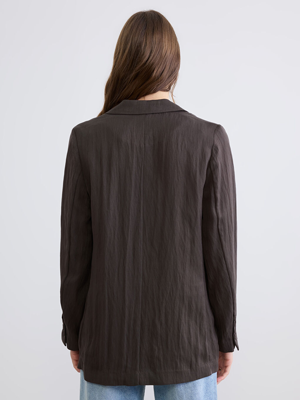 Regular Fit Women's Blazer Jacket-3