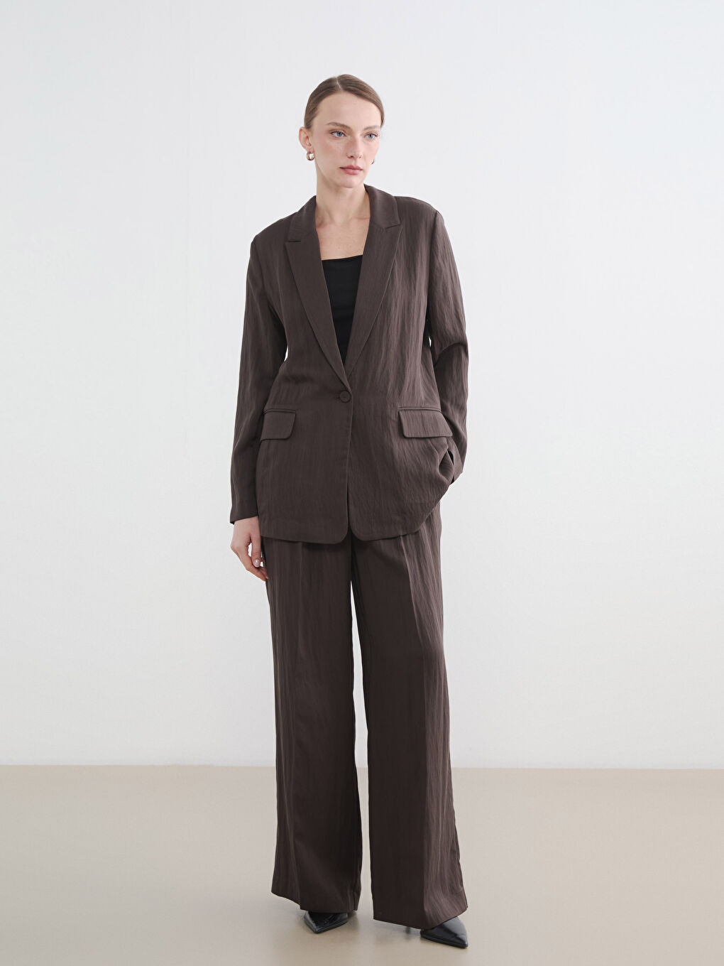 Regular Fit Kadın Blazer Ceket-2