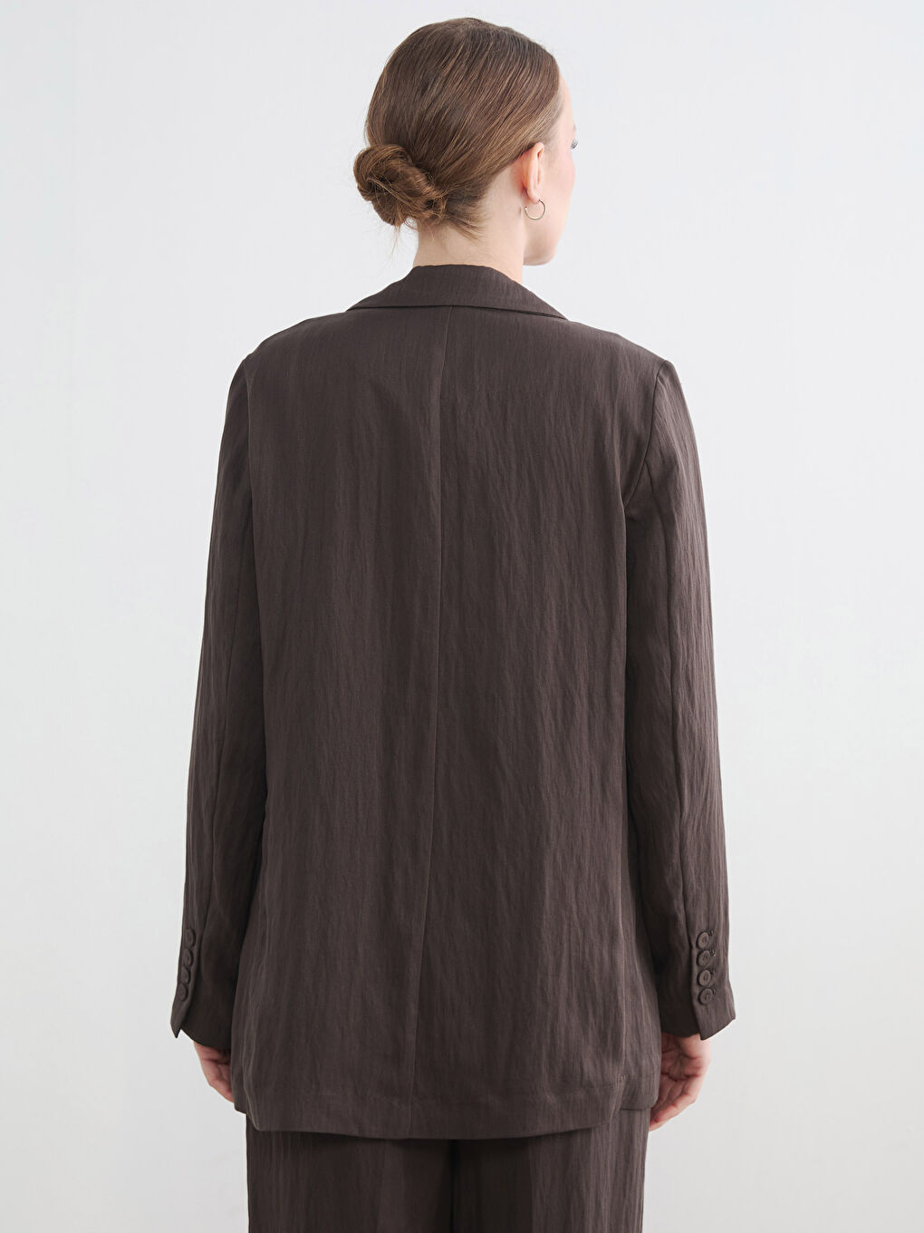 Regular Fit Kadın Blazer Ceket-6