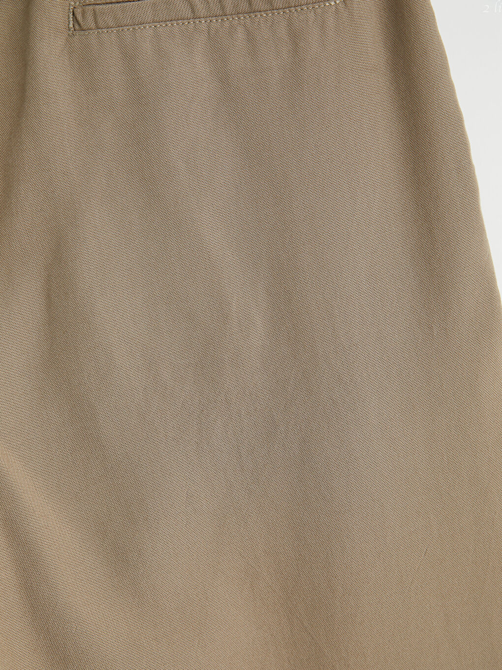 Bej Baggy Fit Erkek Pantolon-2