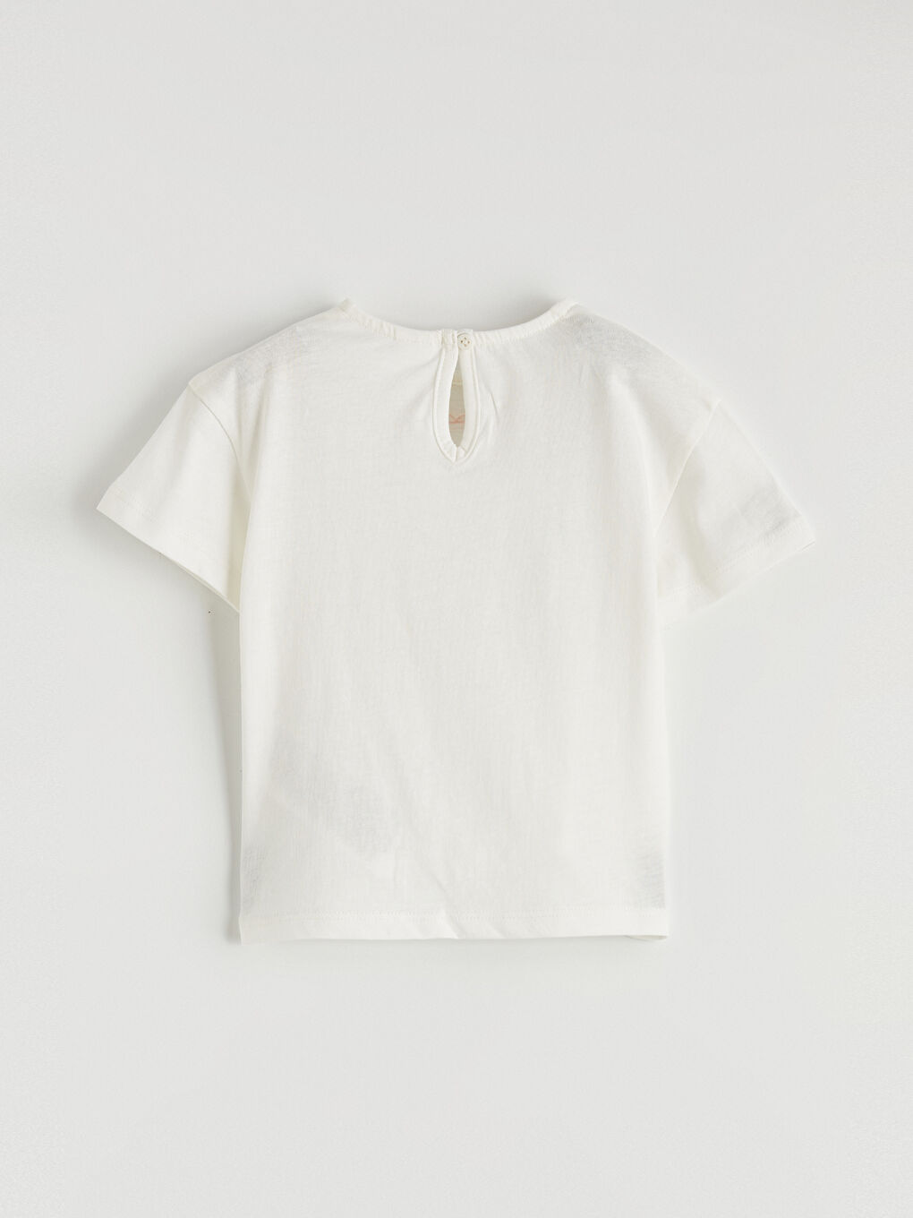 Crew Neck Floral Print Baby Girls' Set-3