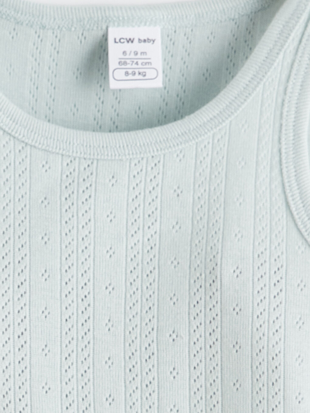 Mavi Ajurlu Erkek Bebek Çıtçıtlı Body-2