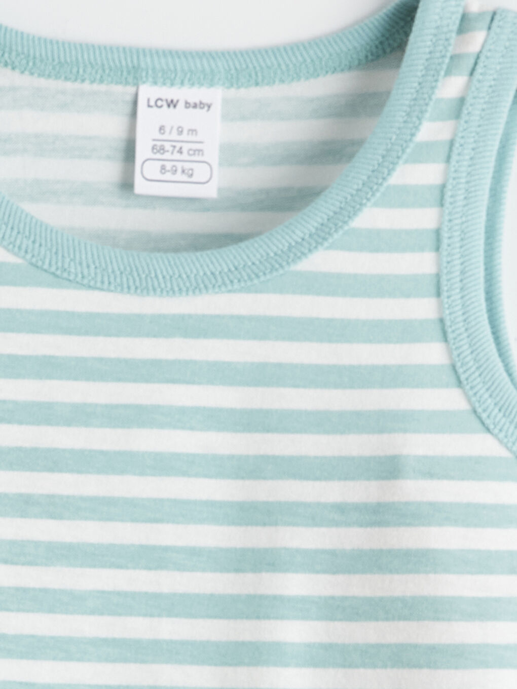 Ekru Desenli Erkek Bebek Çıtçıtlı Body 3'lü-5