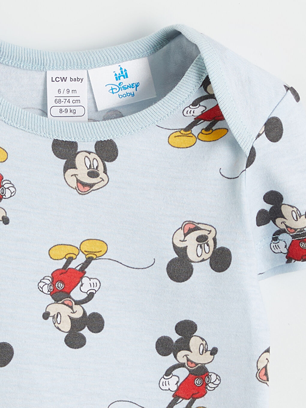 Μωρό Αγόρι ΜΠΛΕ Κορμάκι με κούμπωμα-5