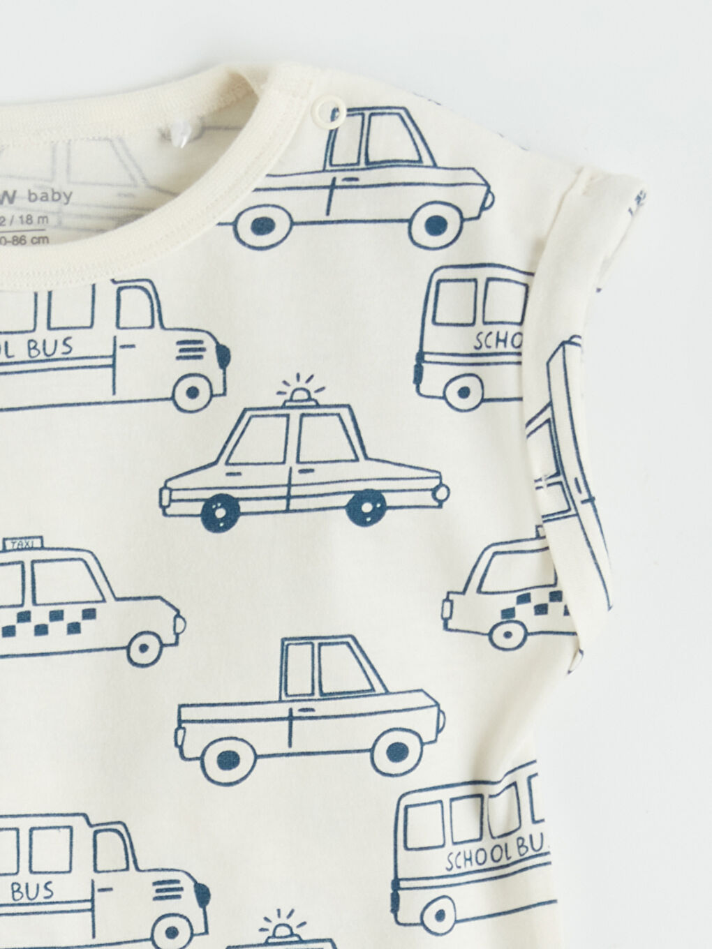 Baby Boy ECRU Jumpsuit-2