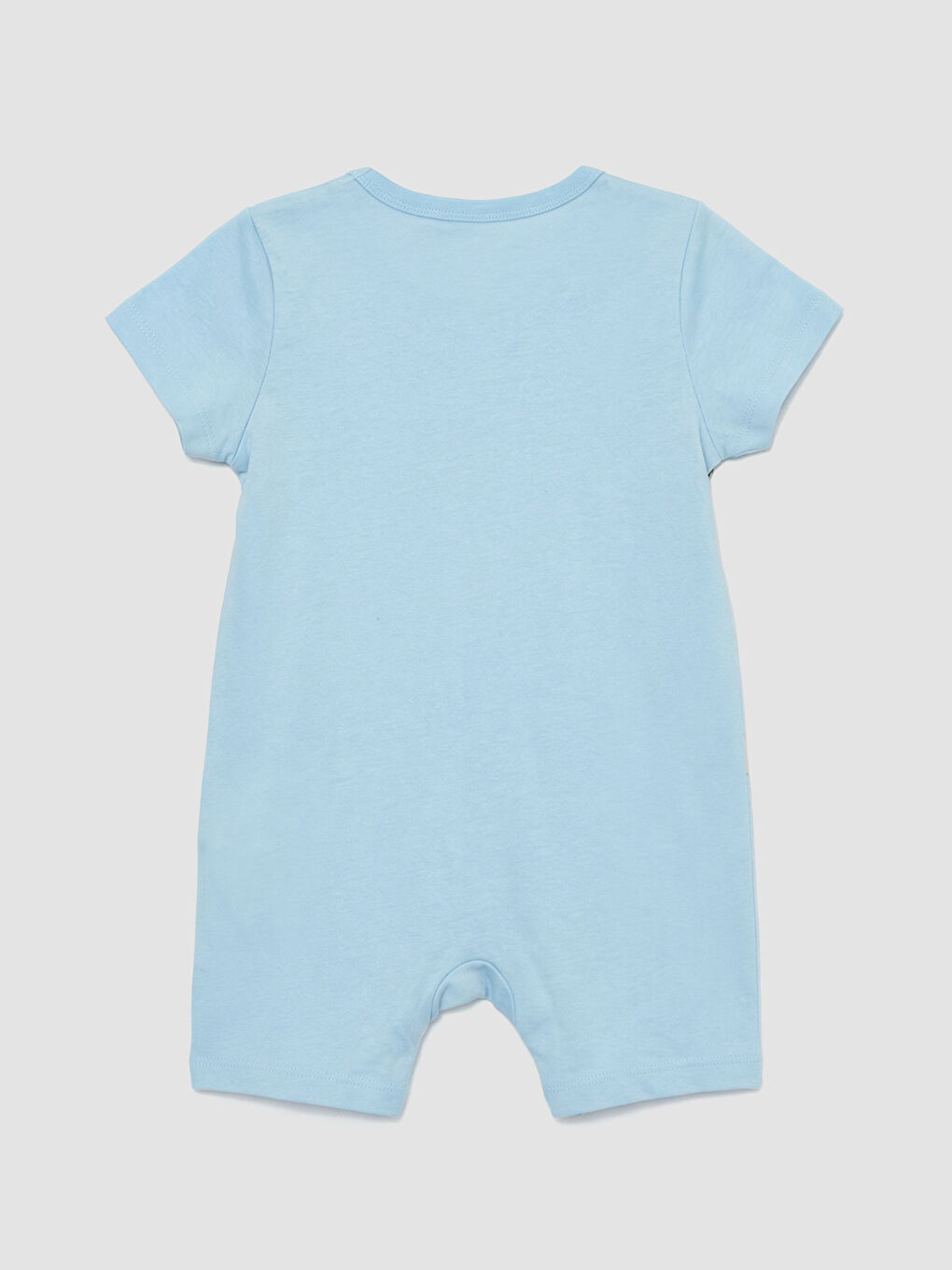 Ekru Aslan Kral ve Mickey Mouse Baskılı Bebek Tulum 2'li-4