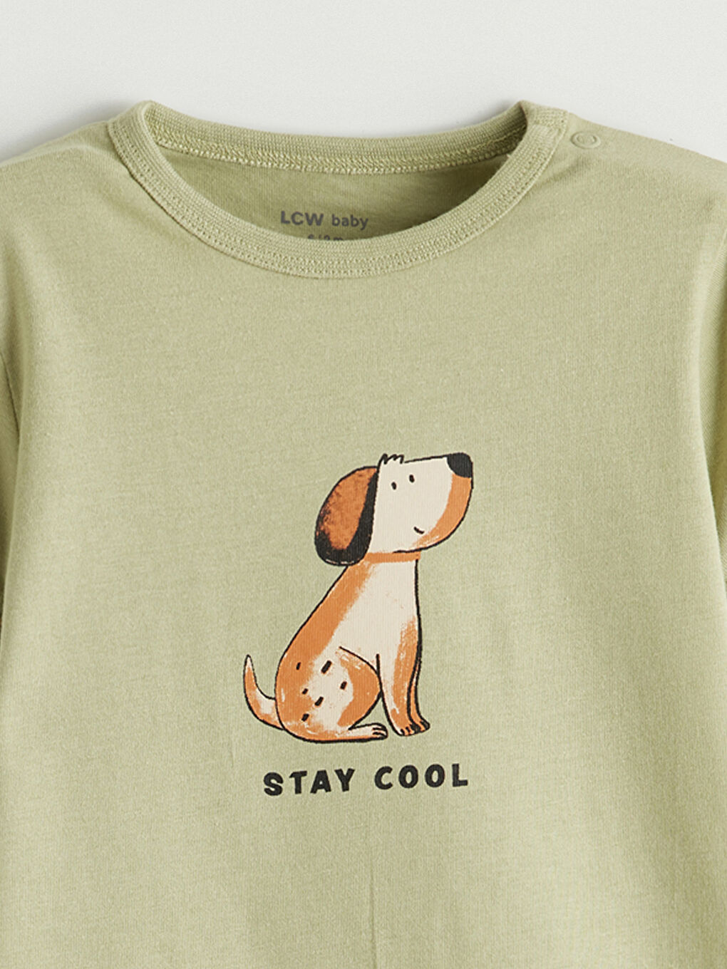 Yeşil Kısa Kollu Erkek Bebek Tulum-2