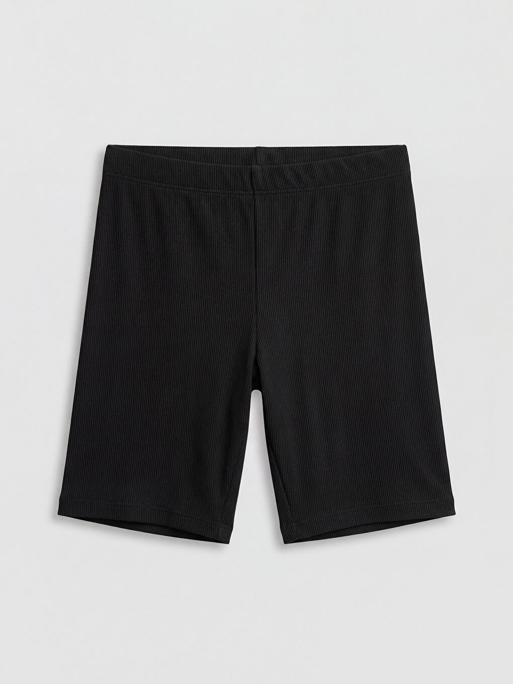 Siyah Fitilli Kız Çocuk Kısa Tayt