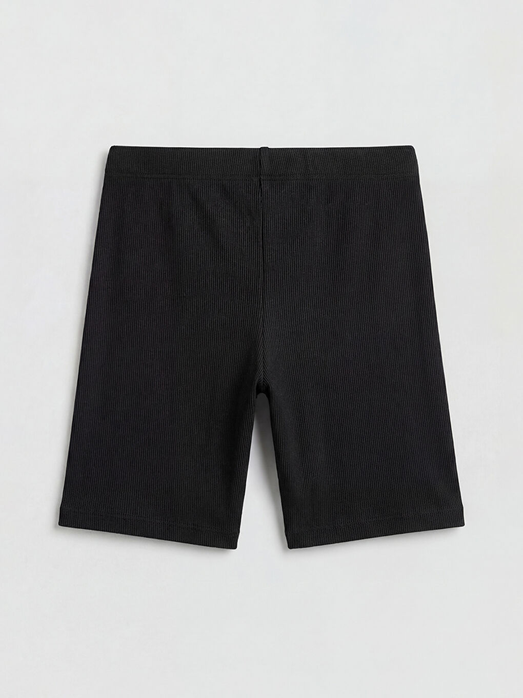 Siyah Fitilli Kız Çocuk Kısa Tayt-1