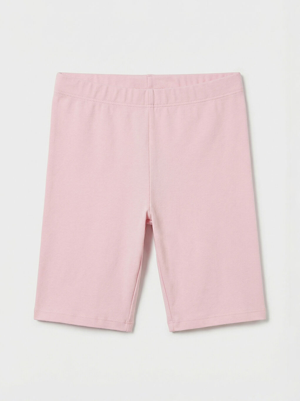 Ribbed Girls' Short Leggings