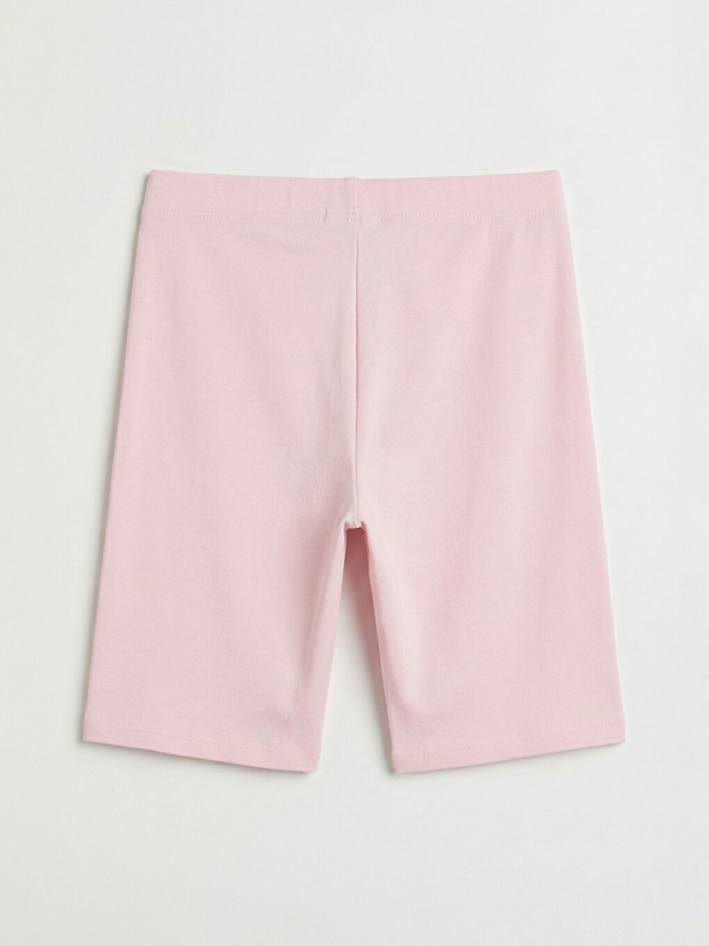 Ribbed Girls' Short Leggings-1