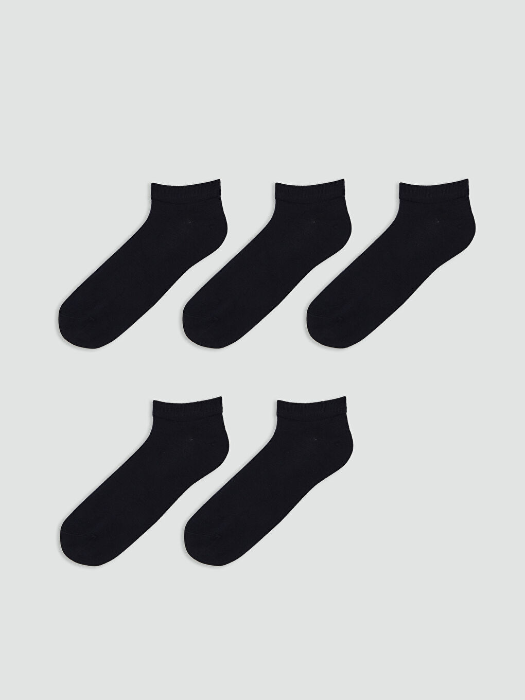 Lacivert Erkek Patik Çorap 5'li 