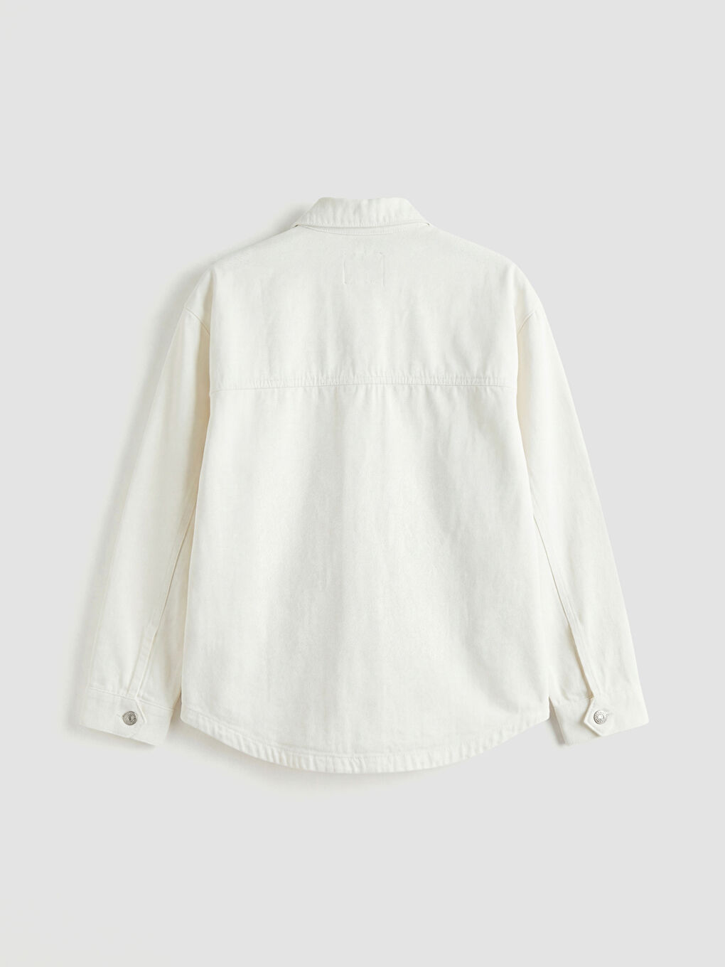 Oversize Women's Denim Look Overshirt-5