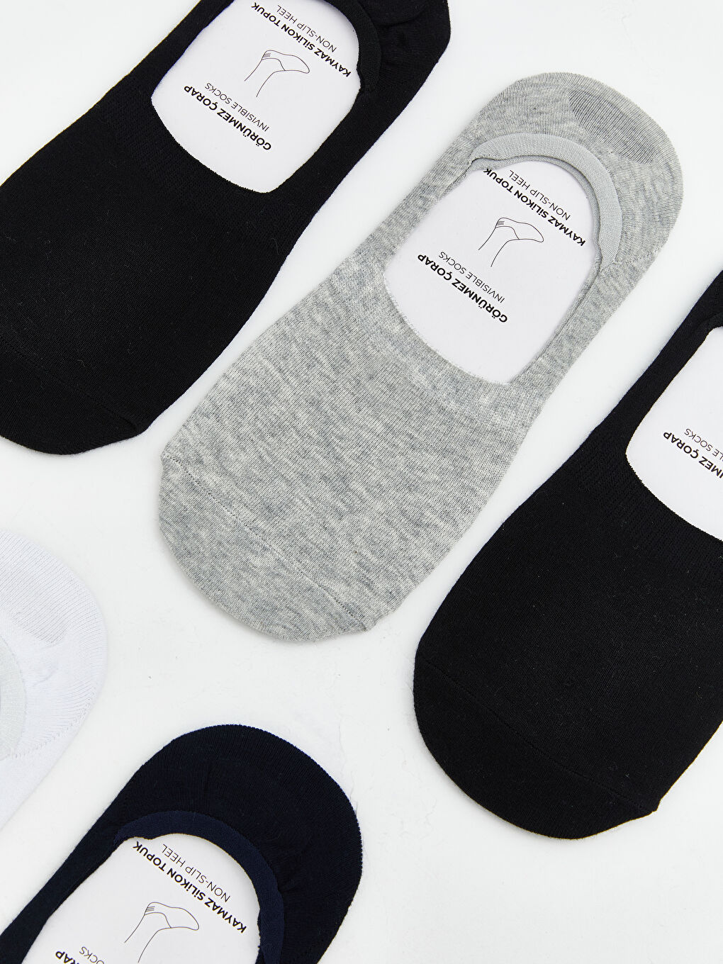 Karışık Erkek Babet Çorap 5'li-2