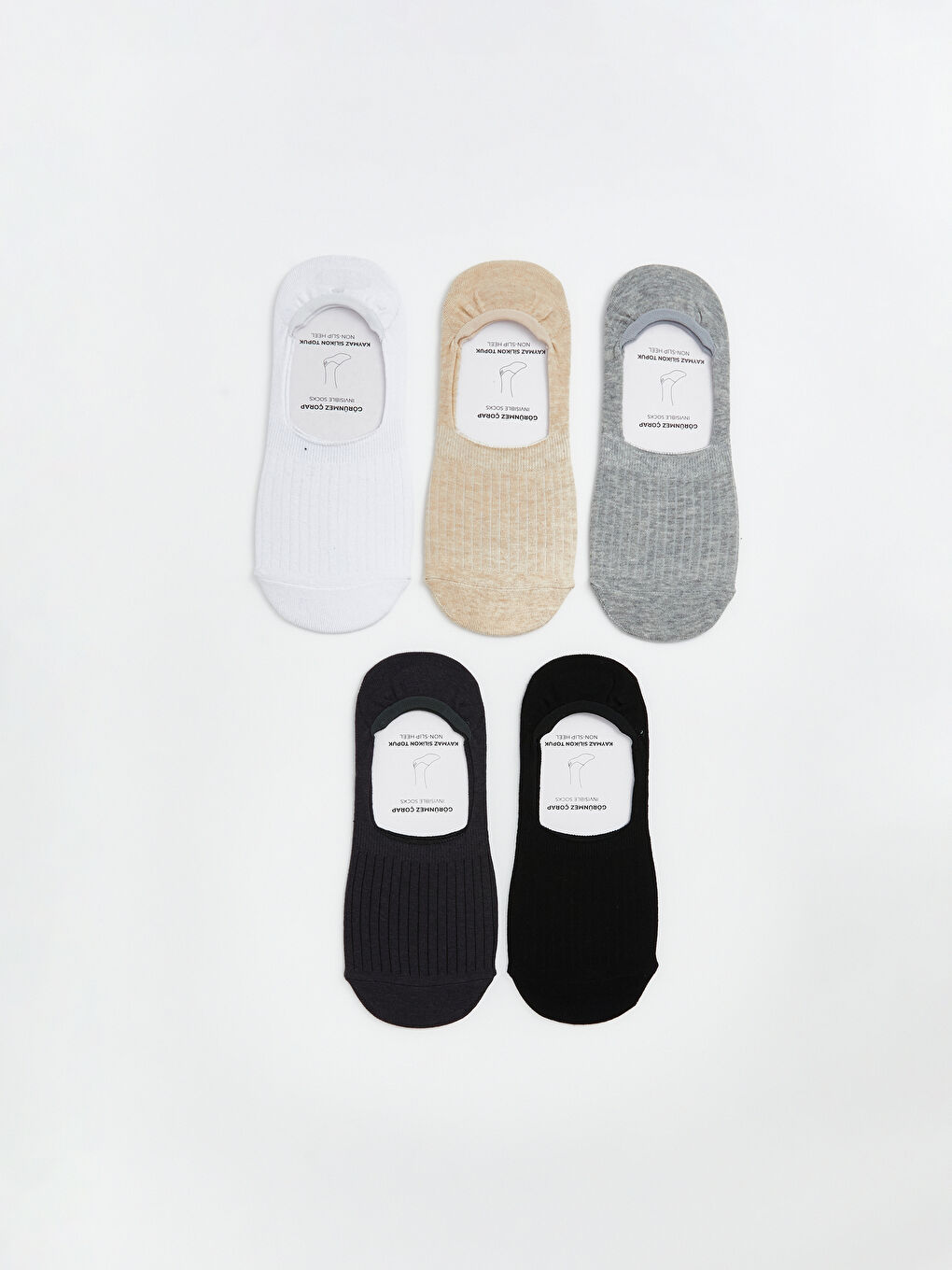 Karışık Erkek Babet Çorap 5'li