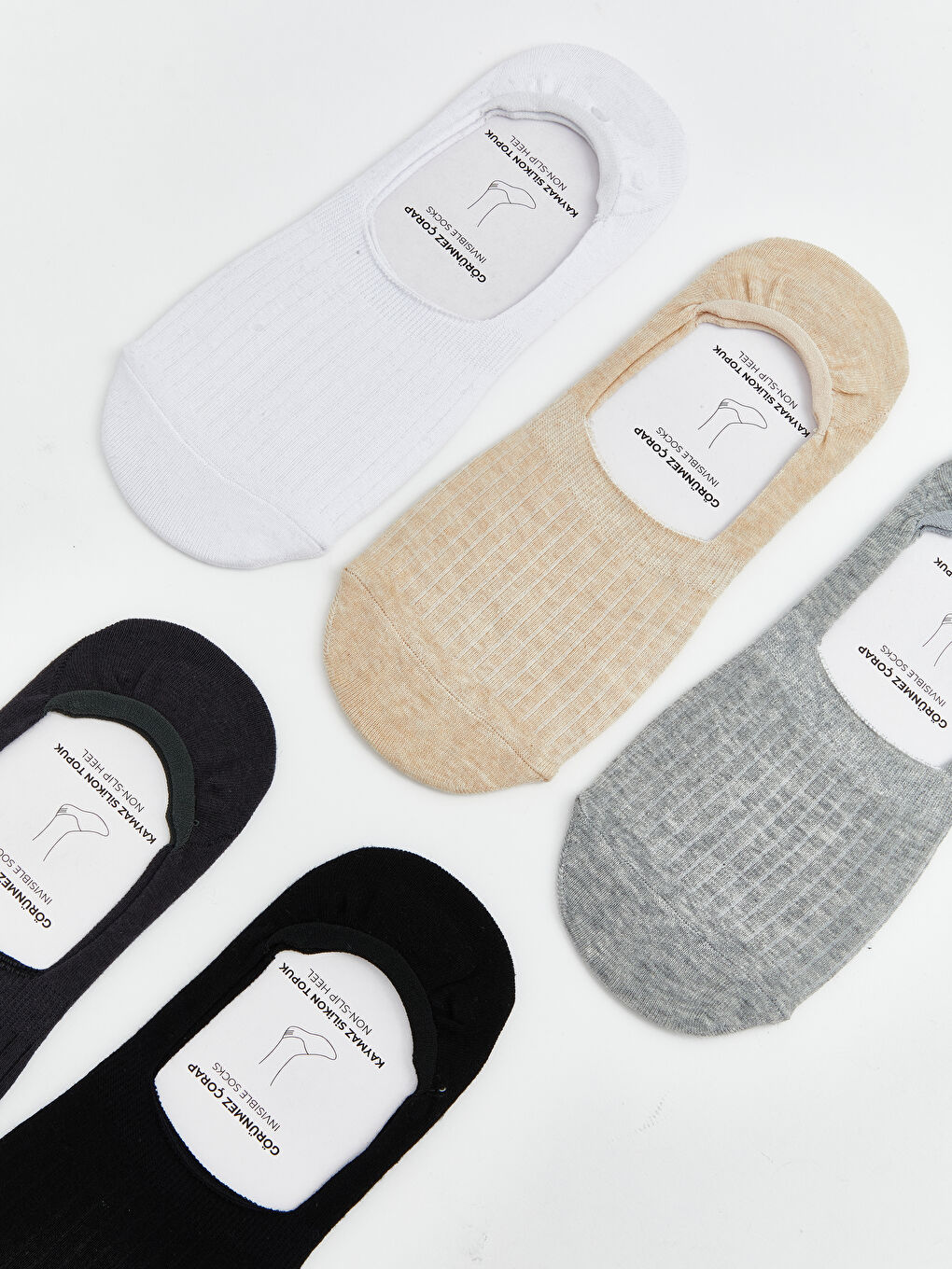 Karışık Erkek Babet Çorap 5'li-2